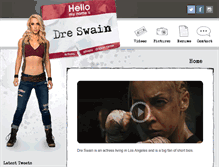 Tablet Screenshot of dreswain.com